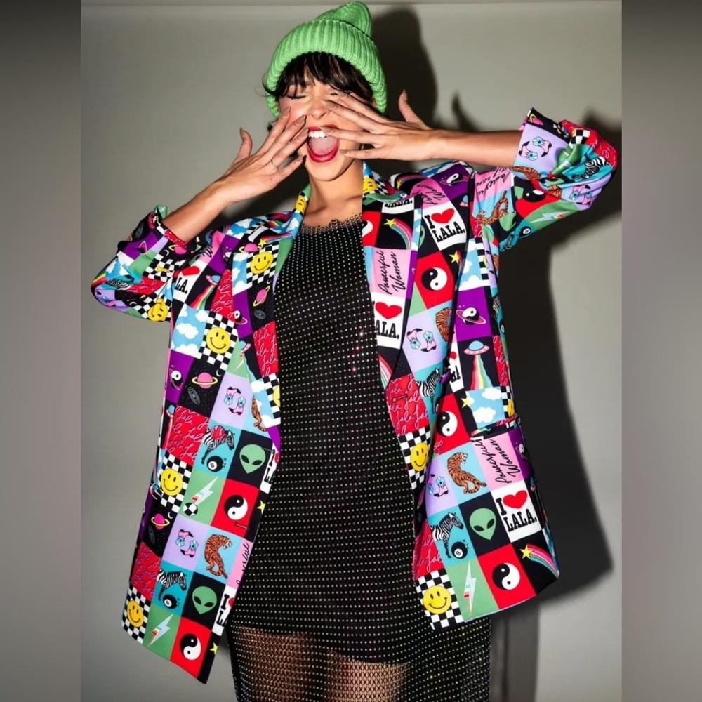 Dressed in LALA Make Me Wanna Lala Boyfriend Blazer in Be Yourself